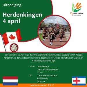 Herdenkingen 4 april 2025